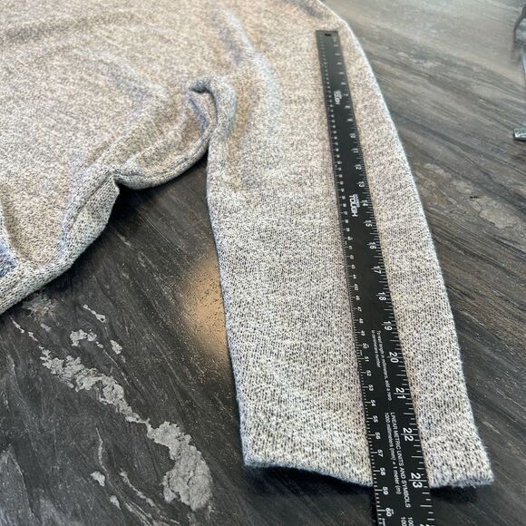 Ava And Viv Sweater 2X Warm Neutral Metallic High Neck Minimalist Comfy Stretch - Picture 10 of 11